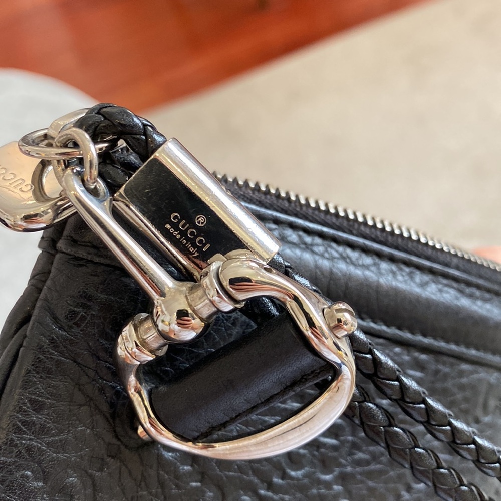 Gucci black clutch with horsebit detail - Picture 7 of 7